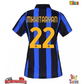 Inter Milan Henrikh Mkhitaryan #22 Replica Home Stadium Shirt for Women 2026-27 Short Sleeve